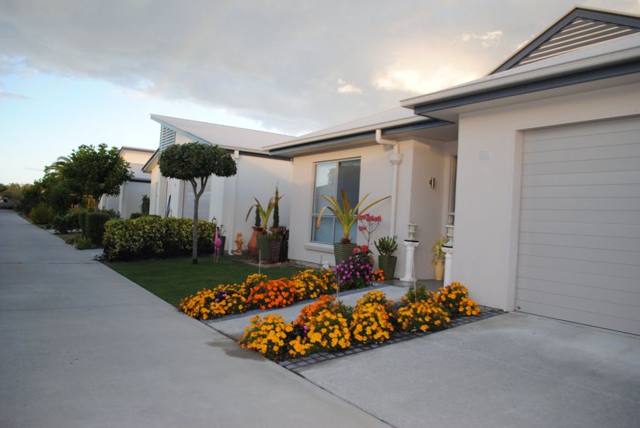 Street view in Island Breeze Resort