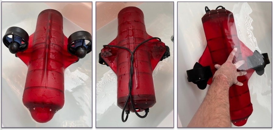 AUV pressure-hull leak and wet-system test