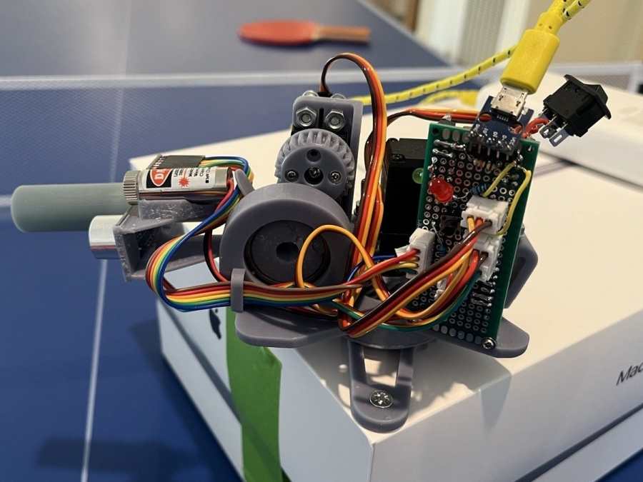 Completed 3D scanner hardware